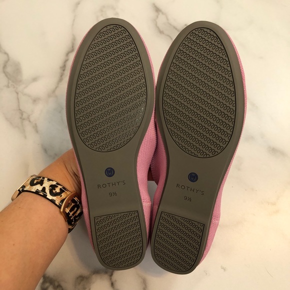 ❌ SOLD Rothy’s pink Begonia flats 9.5 with box - Picture 6 of 8